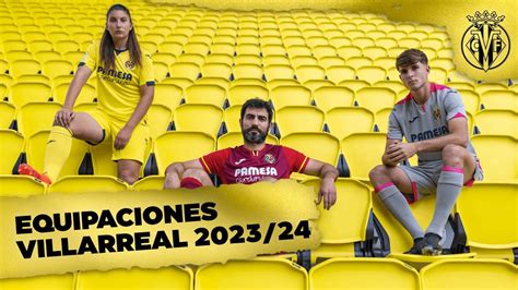 Las equipaciones del Villarreal CF 2023/24 - YouTube