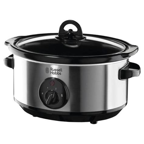 Buy Russell Hobbs 19790 3.5L Slow Cooker - Stainless Steel from our Slow Cookers range - Tesco