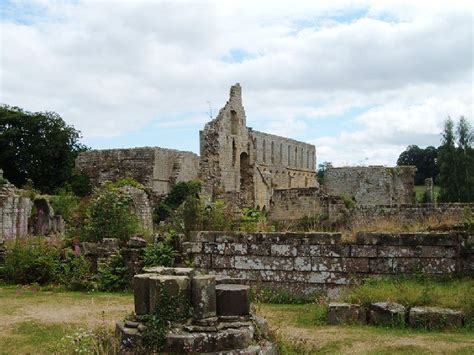 Jervaulx Abbey Map - East Witton, England, UK