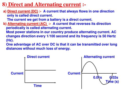 What Is Electric Current Direct And Alternating Current | Images and ...