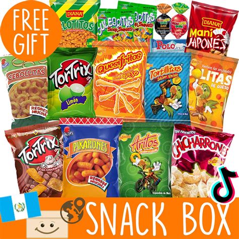 International Snacks Variety Pack for Adults + FREE Surprise! Guatemala ...