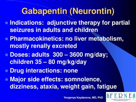 Neurontin Gabapentin Uses Dosage Side Effects