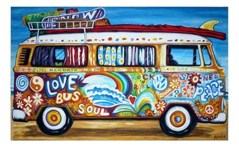 The magic bus ! | Vw art, Bus art, Beetle art