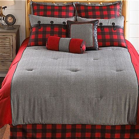 Buy Larissa Plaid Queen Comforter Set from Bed Bath & Beyond