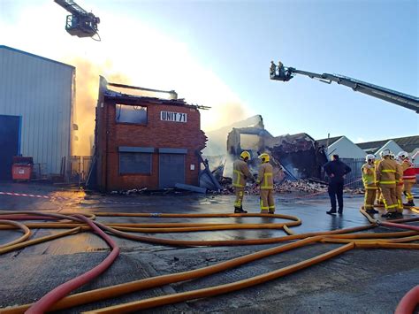 Blackpool fire: Devastated owner says 'there's nothing left' after flames destroy his catering ...