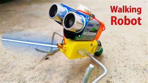 Easiest Way To Make a WALKING ROBOT | How To Make Simple WALKING ROBOT - YouTube