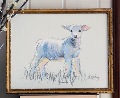 Worthy is the Lamb Print - Ever Thine Home