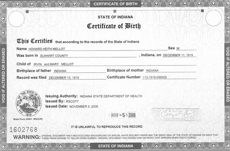 Birth Certificate Template Doc Elegant 5 Birth Certificate Templates Excel Pdf formats | Fake ...