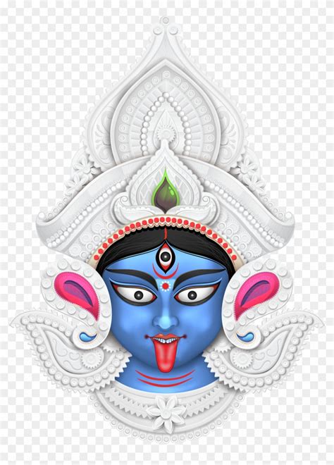 Maa Kaali Png, Kali Maa Png, - Maa Durga Face Png Clipart (#268876 ...