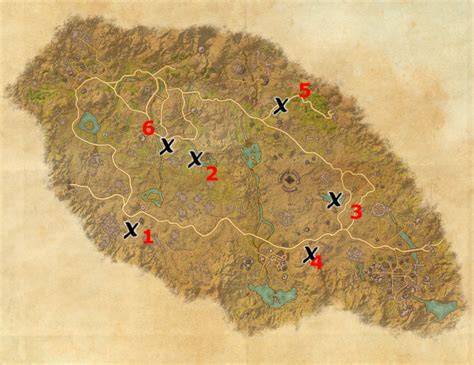 Craglorn Treasure Map Locations | Elder Scrolls Online Guides