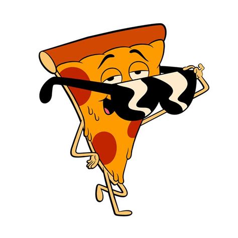 Cartoon Eating Pizza - Cliparts.co