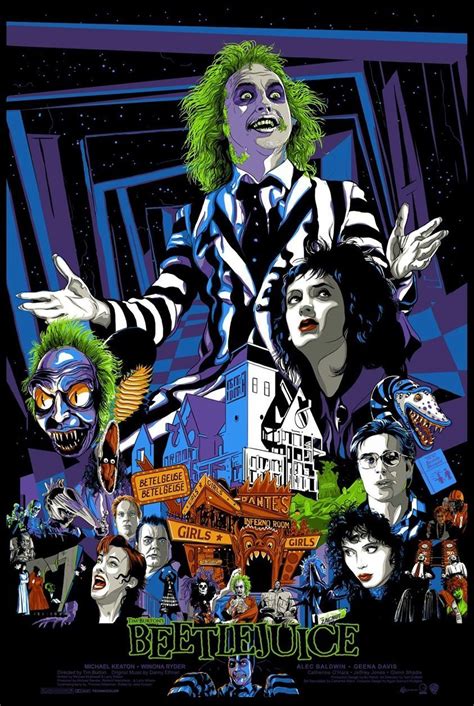 Pin by Happinessinslavery on Movie Art: Interpretive/Minimalist | Movie poster art, Beetlejuice ...