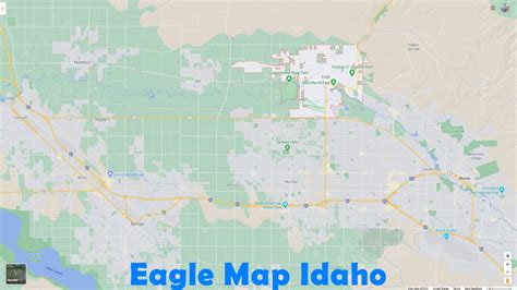 Eagle, Idaho Map