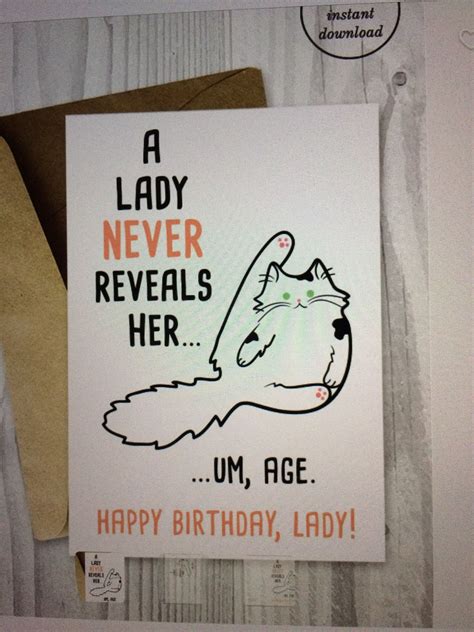 Funny Cat Birthday Cards Printable - Printable Templates Free