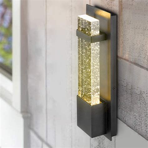 Bubble Glass LED Indoor Outdoor Wall Sconce Light, 12W, Dimmable, 4000 – LEDMyplace