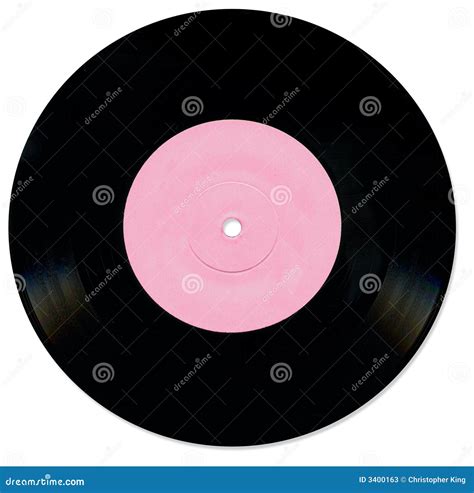 7 Inch Vinyl Record Stock Photos - Image: 3400163