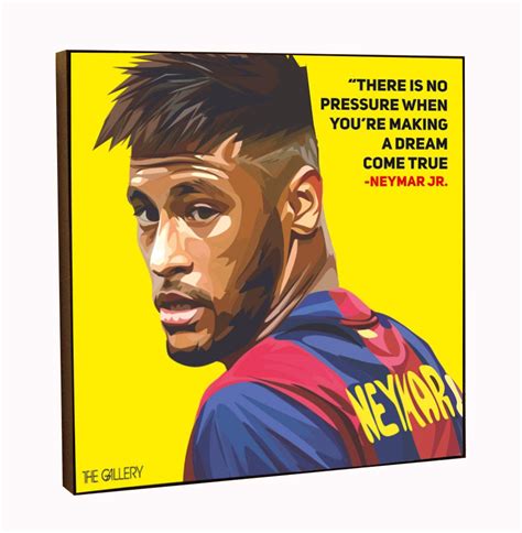 Neymar Poster Wall Decals Pop Art Gifts Portrait Framed | Etsy