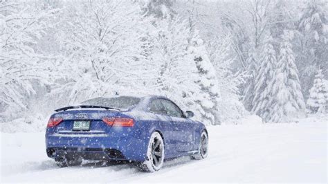 car, Snow, Audi RS5 Wallpapers HD / Desktop and Mobile Backgrounds