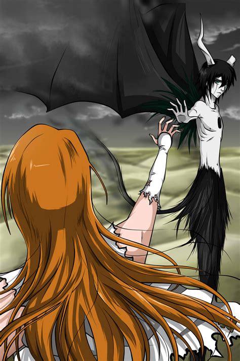 Ulquiorra and Orihime - Ulquiorra and Orihime Fan Art (36512060) - Fanpop