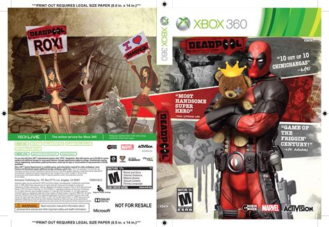 🔥 [50+] Deadpool Wallpapers Xbox 360 | WallpaperSafari