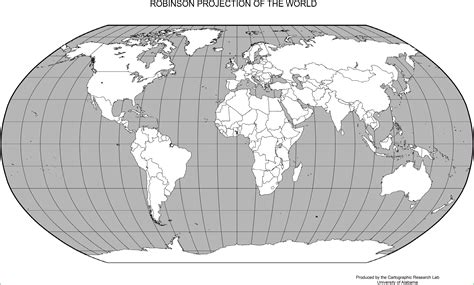 Outline Printable World Map With Latitude And Longitude And Countries Map : Resume Examples