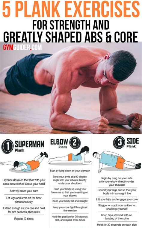 Abs Exercises Plank Side