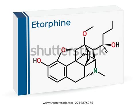 Etorphine M99 Molecule Morphinane Alkaloid Opioid Stock Vector (Royalty Free) 2219876275 ...