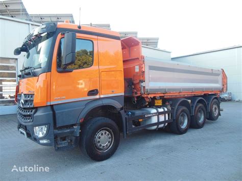 Mercedes-Benz AROCS 3248 dump truck for sale Czechia Velké Meziříčí ...