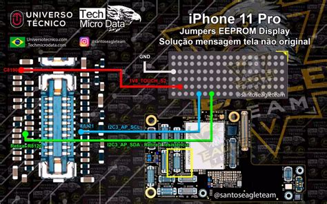 Jumpers EEPROM Display iPhone 11 Pro – Tech Micro Data