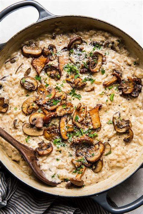 Mushroom Risotto to brighten up you dinner love 1