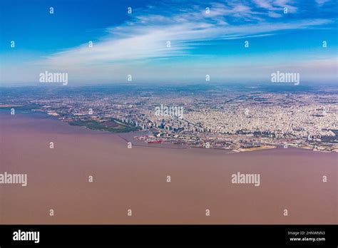 aerial of skyline of BuenosAires Stock Photo - Alamy