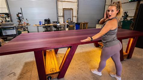 The Worlds Largest Purple Heart Table + $1,000 GIVEAWAY - YouTube