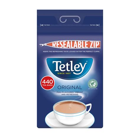 Tetley Tea Bags High Quality 1 Cup Ref 1054J Pack 440 - 37437X - Office ...