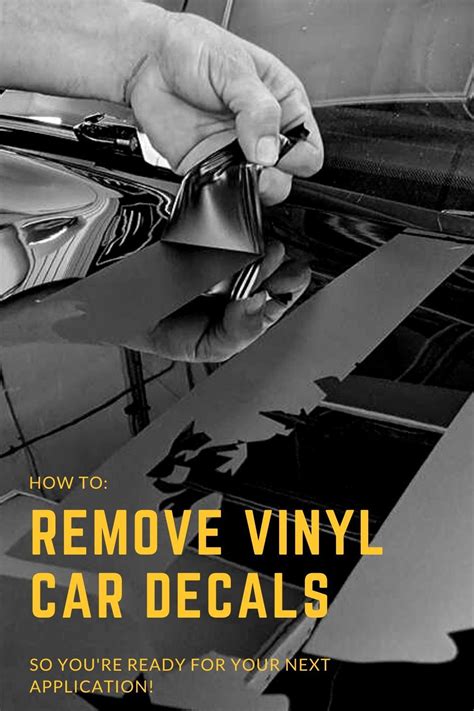 How To: Removing Vinyl Hood Decals | Car decals vinyl, Vinyl, Car decals