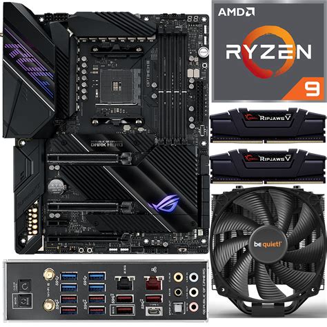 Aufrüstkit AMD Ryzen 9 5900X (12x 3,7GHz) + 32GB RAM + ASUS ROG Crosshair VIII Dark Hero ...