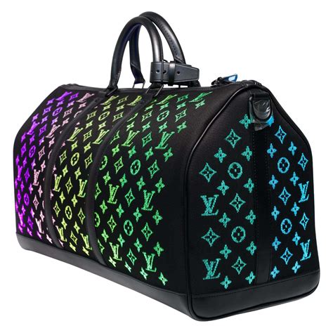 BRAND NEW-Limited edition Louis Vuitton keepall 50 Light Up virgil ...