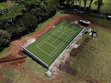 Tennis Court Construction Gallery