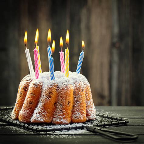 Birthday Cake With Lots Of Candles Stock Photos, Pictures & Royalty-Free Images - iStock