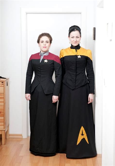 Victorian Star Trek Uniforms | Star trek costume, Star trek cosplay ...