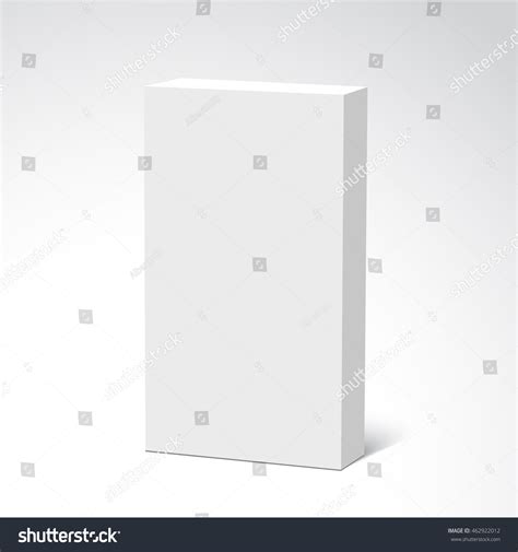 White Box Package Vector Illustration Stock Vector (Royalty Free ...