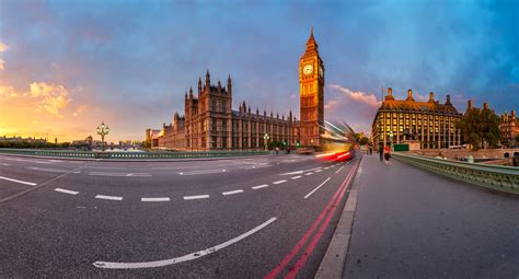 Panorama of Westminster Bridge, London - Anshar Photography