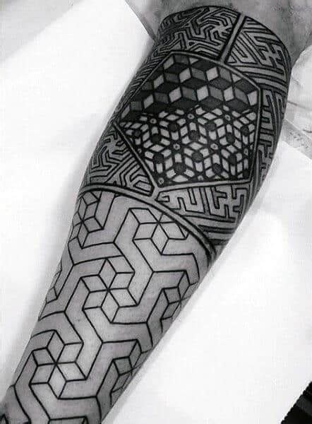 Geometric Tattoos for Men - Ideas and Designs for Guys