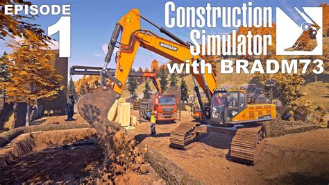 CONSTRUCTION SIMULATOR (2022) - Episode 1: GETTING STARTED!!! - YouTube