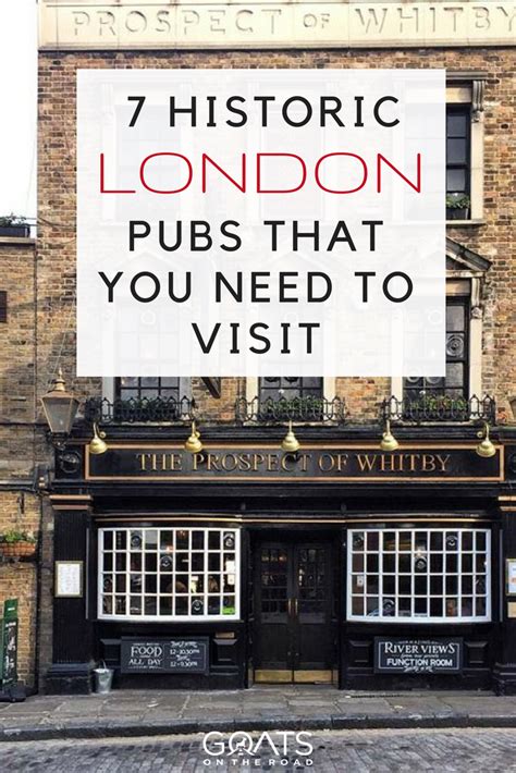 7 Historic London Pubs You Need to Visit - Goats On The Road