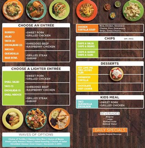 Costa Vida Menu, Menu for Costa Vida, Northeast, Tucson - Urbanspoon/Zomato