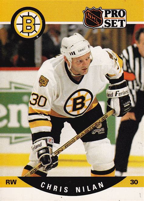 My Life Scanned: Chris Nilan Card, Pictures from Bruins vs. Habs and ...