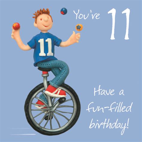 Boys 11th Birthday Greeting Card | Cards