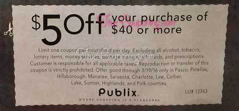 Want Some HOT Gossip For Your Coupon Buddy?! Special Publix Coupon ...