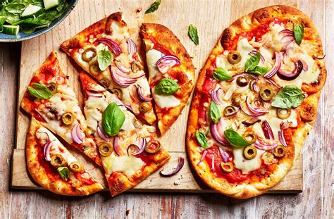 Naan Bread Pizzas | Pizza Recipes | Tesco Real Food