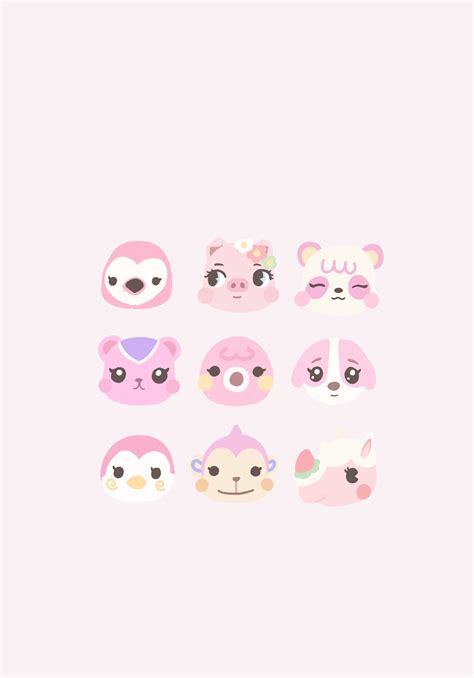 Pink Villagers iPhone Wallpaper - Caricatures With Love's Ko-fi Shop ...